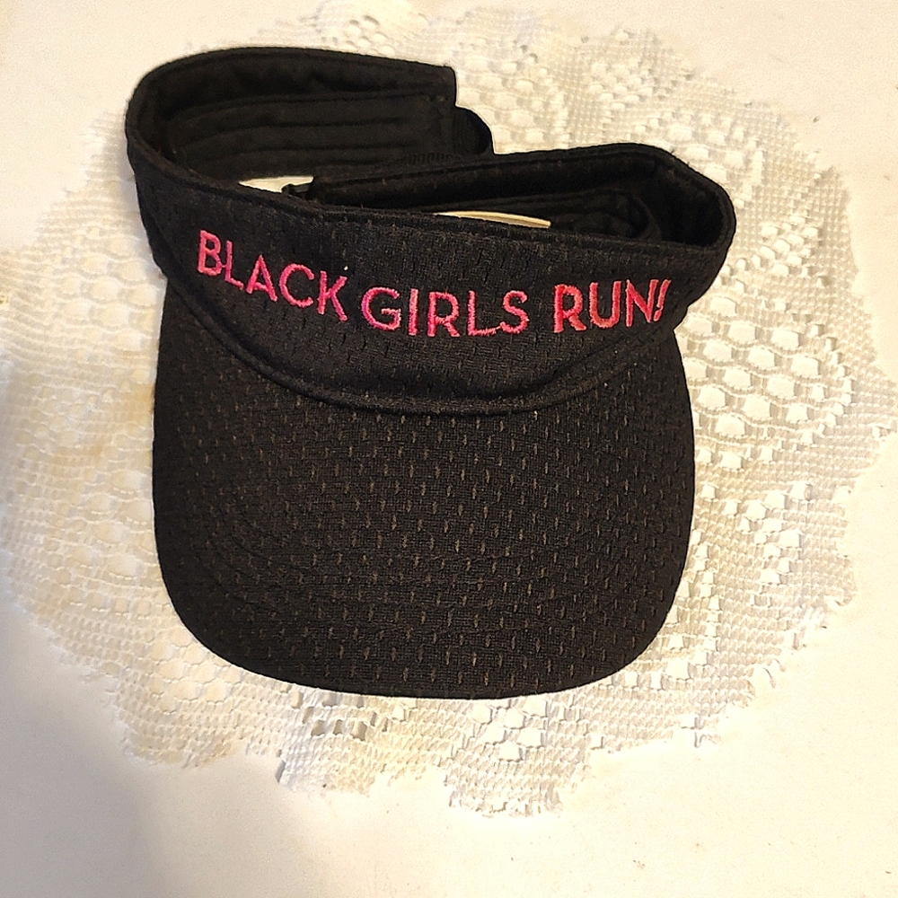 Black Girls Run sun visor